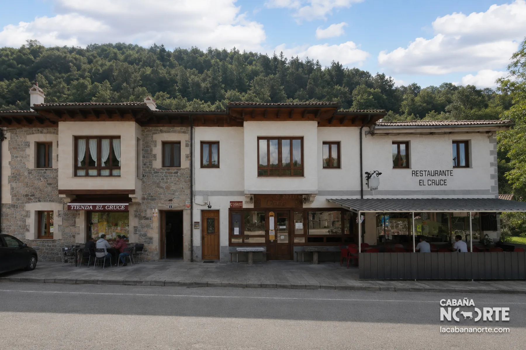 Restaurante El Cruce en Vega de Pas, Valles Pasiegos de Cantabria